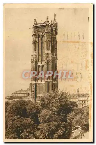 Ansichtskarte AK Paris et ses merveilles Tour Saint Jacques ex clocher de l'Eglise Saint Jacques la Boucherie