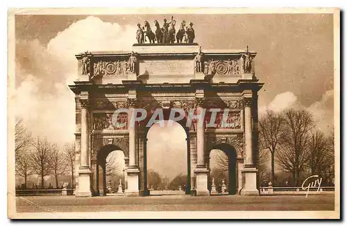 Ansichtskarte AK Paris et ses merveilles Arc de triomphe du Carrousel