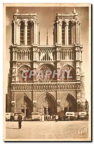 Ansichtskarte AK Paris et ses merveilles Cathedrale Notre Dame