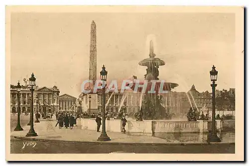 Ansichtskarte AK Paris en flanant Place de la Concorde