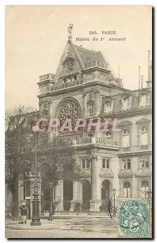 Cartes postales Paris Mairie du 1er Arrond