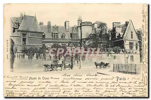 Cartes postales Paris Musee de Cluny