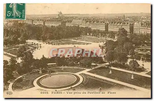 Ansichtskarte AK Paris Vue prise du Pavillon de Flore