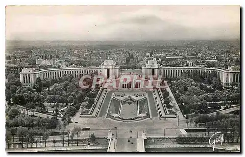 Ansichtskarte AK Paris et ses Merveilles vue generale du Palais de Chaillot