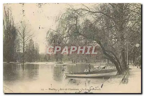 Ansichtskarte AK Paris Bois de Vincennes le Lac Daumesnil