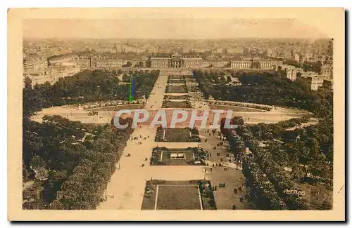 Ansichtskarte AK Les Jolis Coins de Paris Jardin du Chapelle de Mars et ecole Militaire