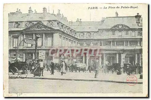 Cartes postales Paris la Place du Palais Royale