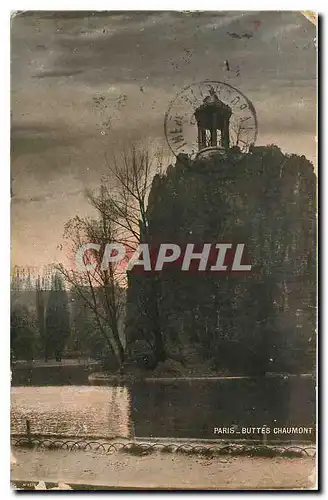 Cartes postales Paris Buttes Chaumont