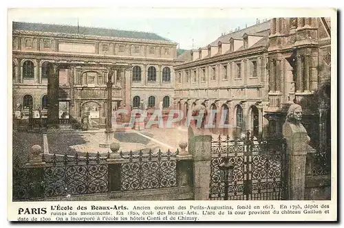 Ansichtskarte AK Paris l'Ecole des Beaux Arts Ancien Couvent des Petits Augustins