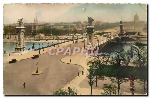 Cartes postales Paris le Pont Alexandre III