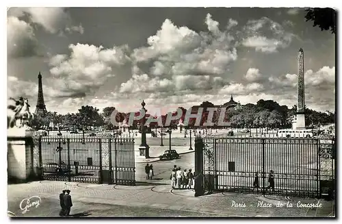 Cartes postales moderne Paris Place de la Concorde