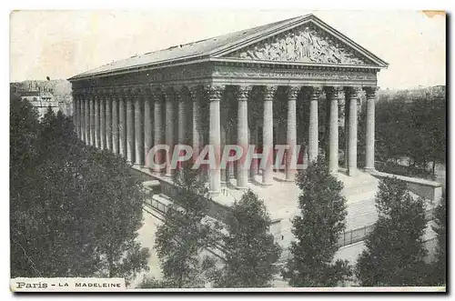 Cartes postales Paris la Madeleine