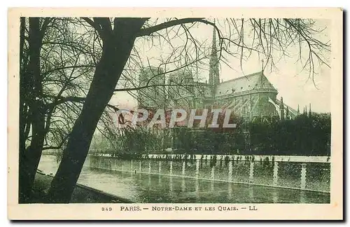 Ansichtskarte AK Paris Notre Dame et les Quais