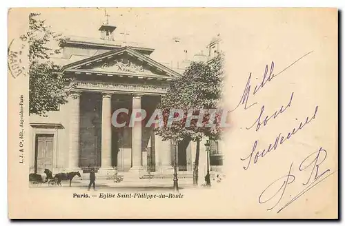 Cartes postales Paris Eglise Saint Philippe du Roule