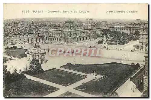 Ansichtskarte AK Paris Nouveau Jardin du Louvre