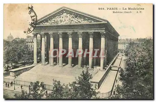 Cartes postales Paris la Madeleine