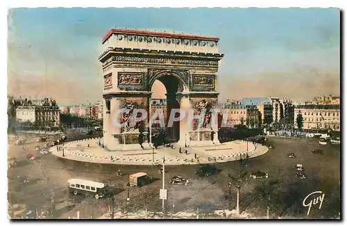 Ansichtskarte AK Paris et ses Merveilles Place et arc de Triomphe de l'Etoile 1806 1836