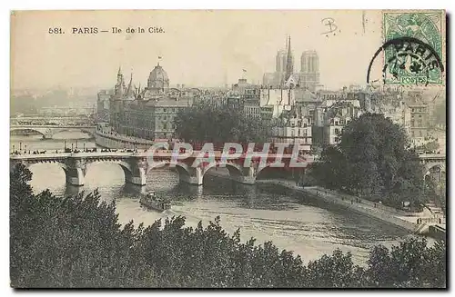 Cartes postales Paris Ile de la Cite