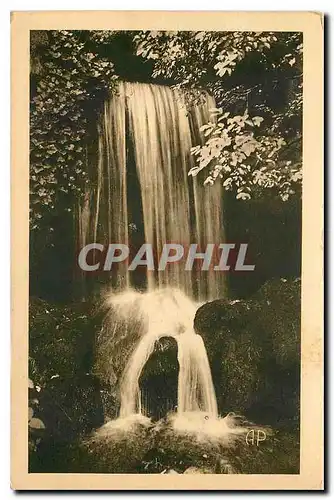 Cartes postales Paris Parc Montsouris la cascade