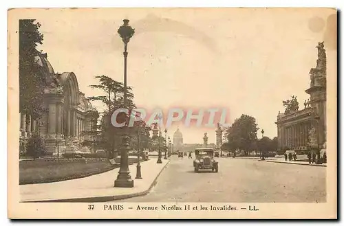 Cartes postales Paris Avenue Nicolas II et les Inavalides