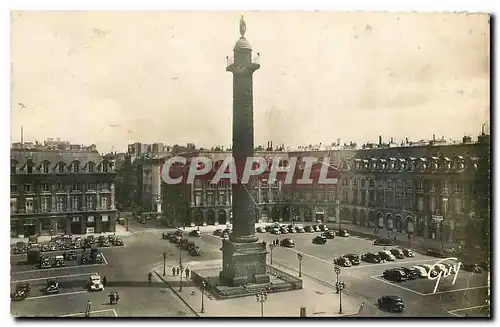 Ansichtskarte AK Paris et ses merveilles Place Vendome et colonne de la Grande Armee