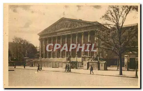 Cartes postales Paris La chambre des deputes