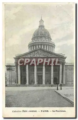 Cartes postales Collection petit journal Paris Le Pantheon