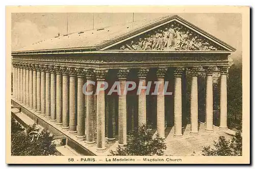 Cartes postales Paris La Madeleine