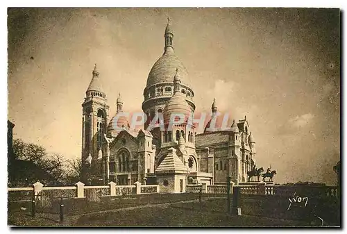 Cartes postales Paris en flanant Ensemble de la Basilique du Sacre Coeur