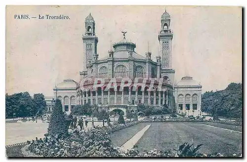 Cartes postales Paris le Trocadero