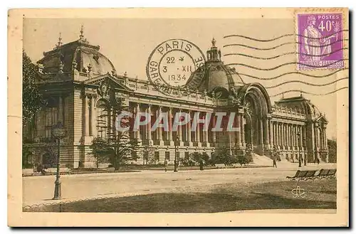 Ansichtskarte AK Paris Le Petit Palais des Champs Elysees