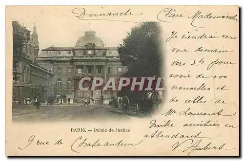 Cartes postales Paris Palais de Justice