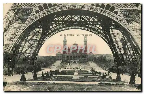 Cartes postales Paris Le Trocadero