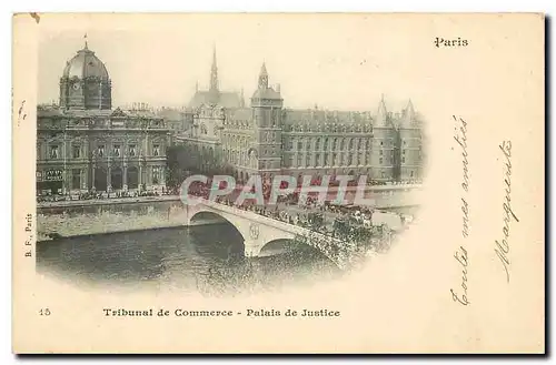 Cartes postales Paris Tribunal de Commerce Palais de Justice