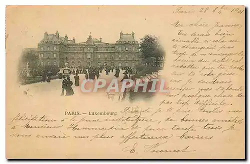 Cartes postales Paris Luxembourg