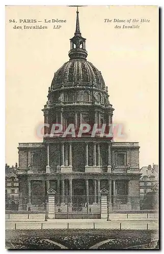 Ansichtskarte AK Paris Le Dome des Invalides