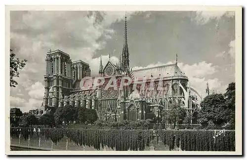 Ansichtskarte AK Paris en flanant Notre Dame et le Square de l'Archeveche