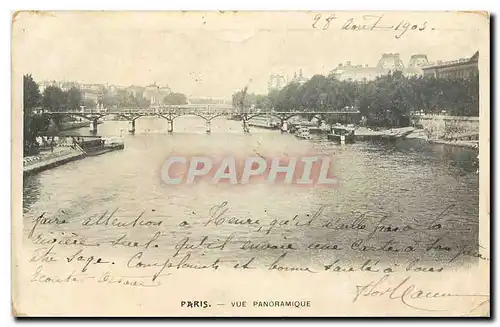 Cartes postales Paris Vue panoramique