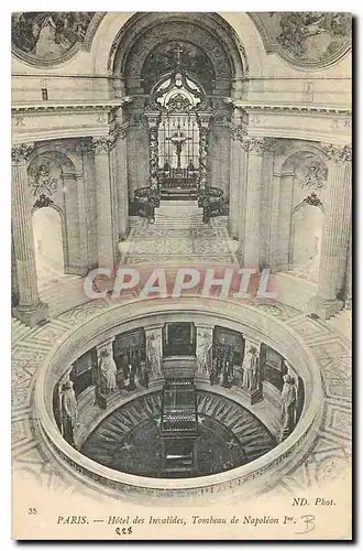 Cartes postales Paris Hotel des Invalides Tombeau de Napoleon I