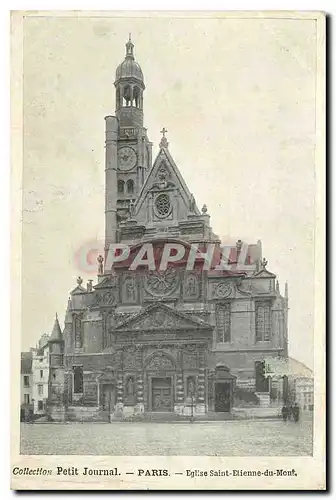 Ansichtskarte AK Collection Petit Journal Paris Eglise Saint Etienne du Mont