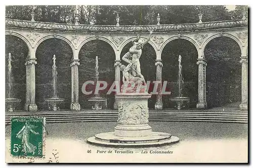 Cartes postales Parc de Versailles Les Colonnades