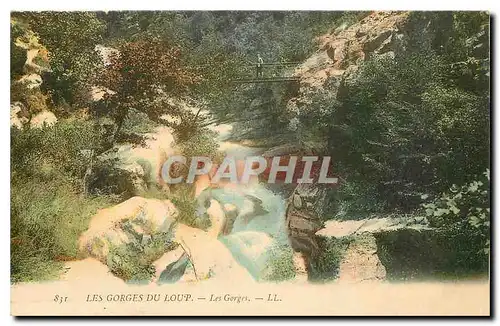 Cartes postales Les Gorges du Loup Les Gorges