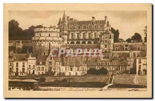 Cartes postales Amboise I et L Le Chateau Habite par Louis XI et Louis XII