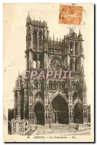 Cartes postales Amiens La Cathedrale