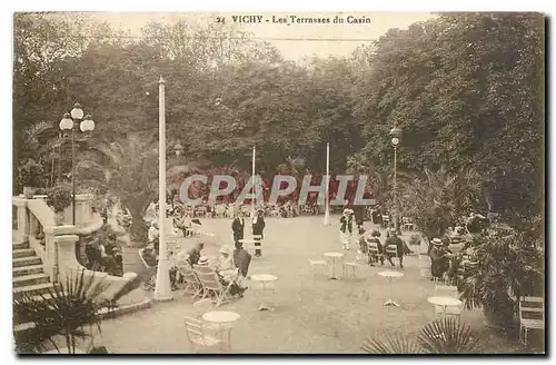 Cartes postales Vichy Les Terrasses du Casin