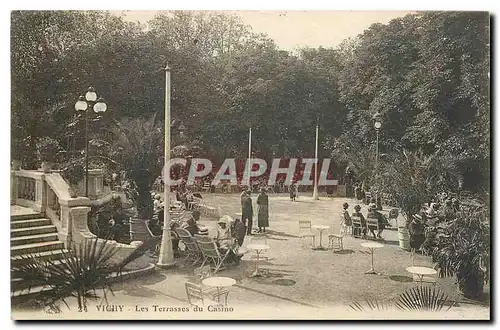Cartes postales Vichy les Terrasses du Casino
