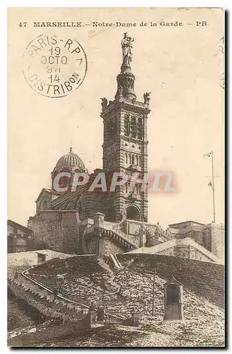 Cartes postales Marseille Notre Dame de la Garde