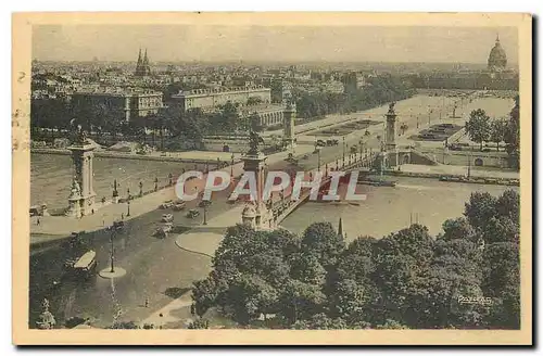 Ansichtskarte AK Les Jolis Coins de Paris Le Pont Alexandre III et l'Esplanade des Invalides