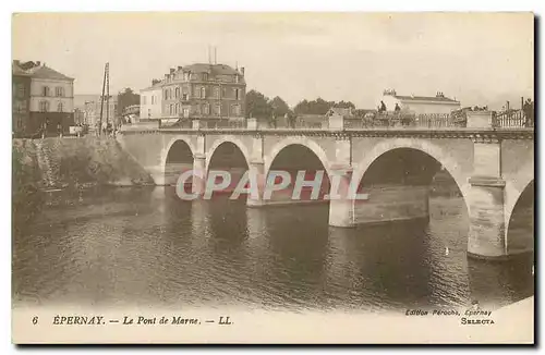 Cartes postales Epernay Le Pont de Marne