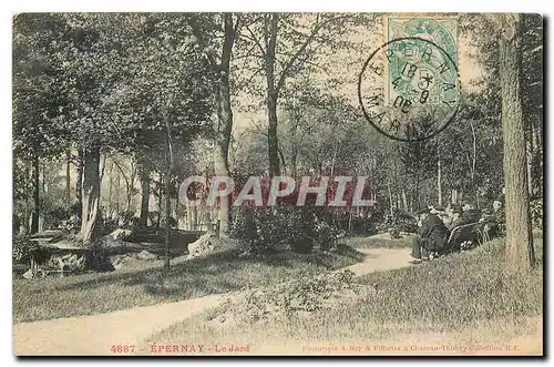 Cartes postales Epernay Le Jard